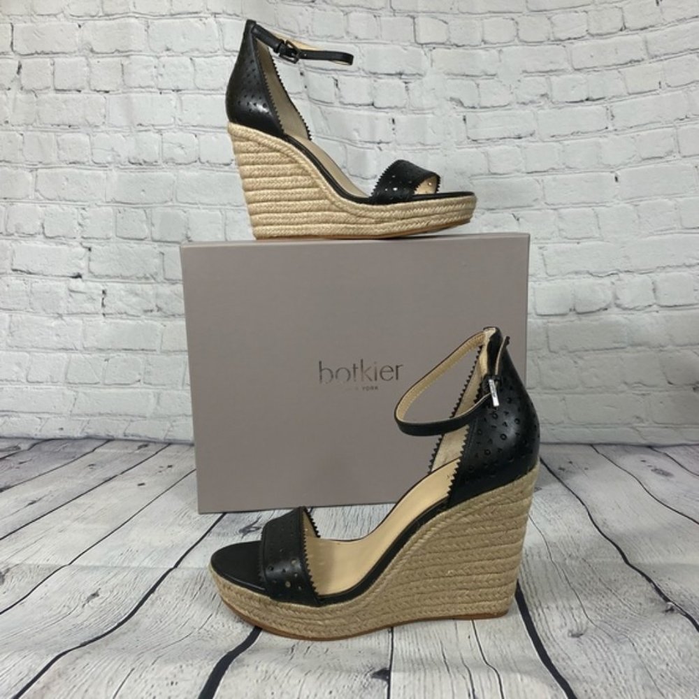 BOTKIER Ankle Strap Espadrille Wedge Sandals